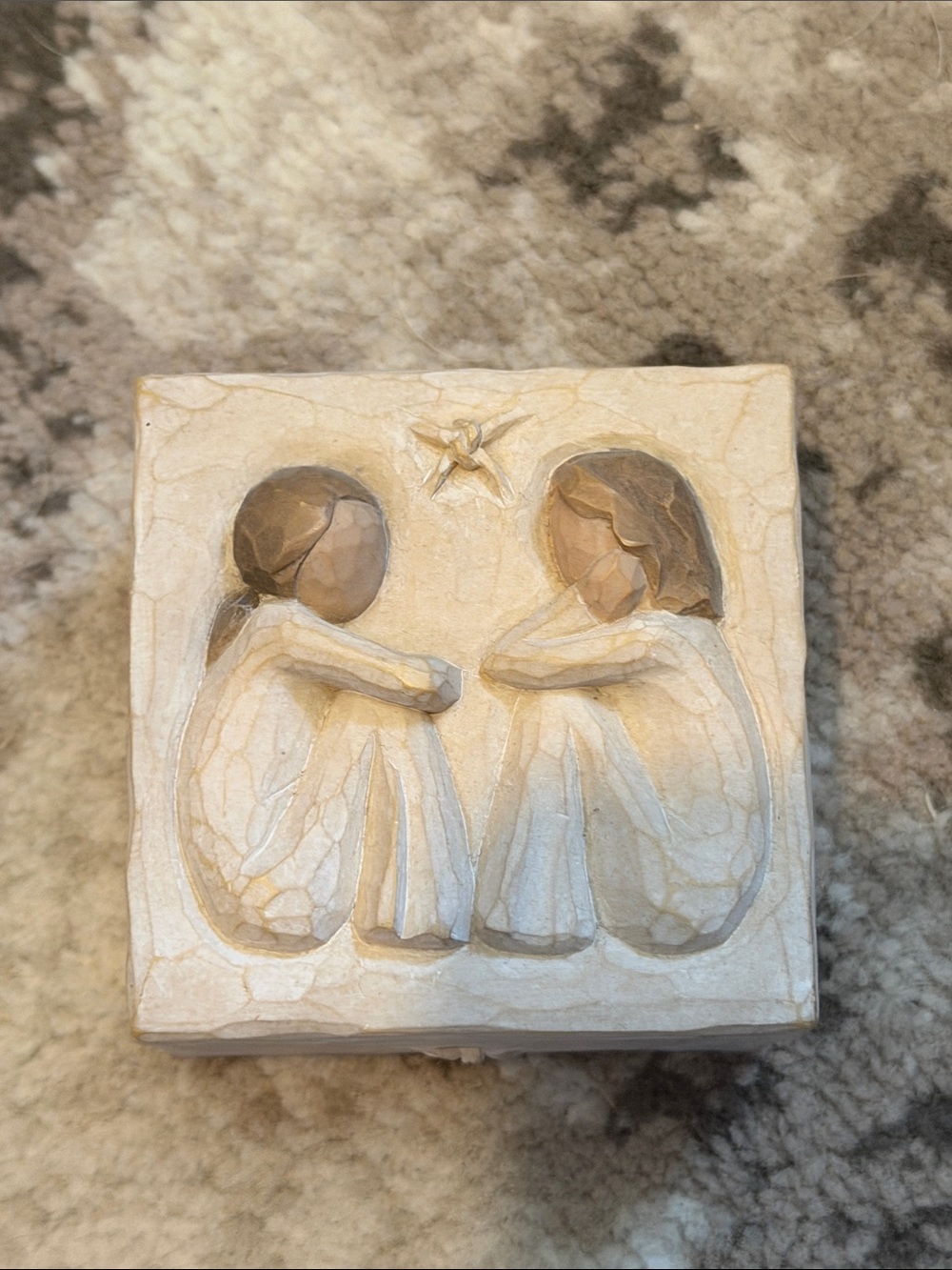 Willow Tree Figurine Box called “Friendship”